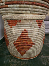 Load image into Gallery viewer, Lidded Reed Baskets