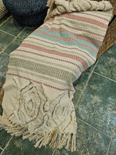 Load image into Gallery viewer, Boho Woven Throw/Rug