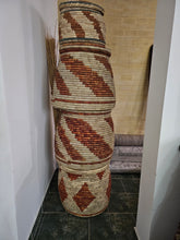 Load image into Gallery viewer, Lidded Reed Baskets