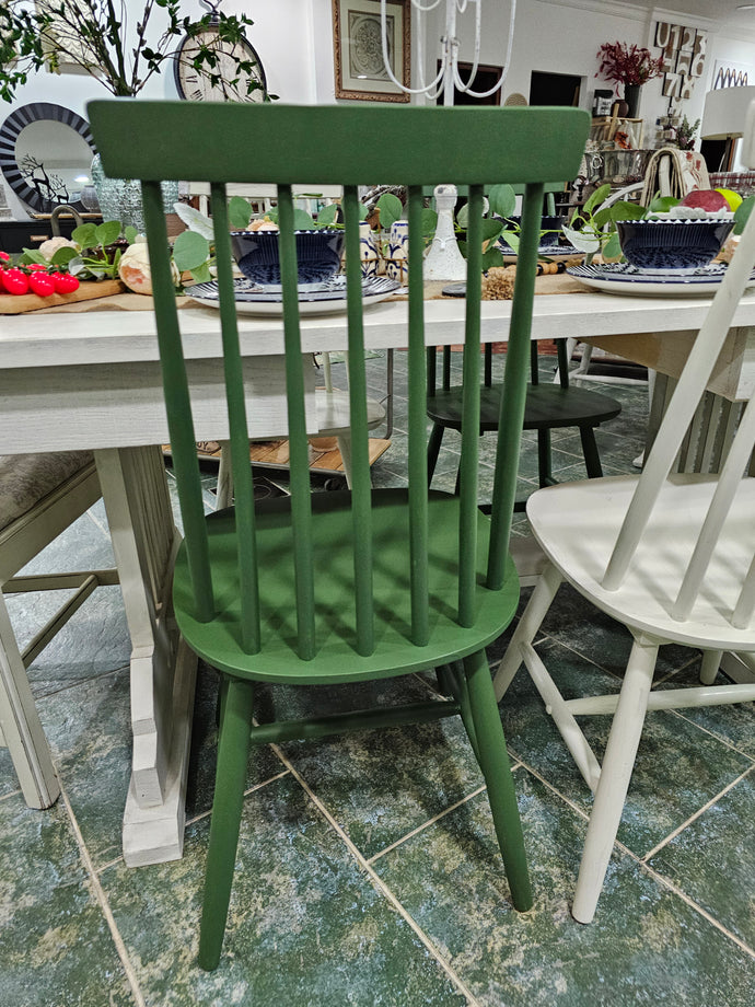 Windsor Spindle-Back Dining Chairs Set of Two