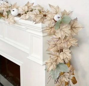 Fall Leaves & Pumpkins Garland