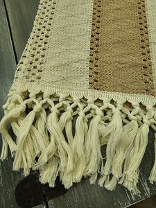 Macrame Table Runner