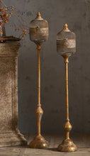 Load image into Gallery viewer, Vintage Wrought Iron Candle Stand