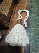 Load image into Gallery viewer, Vintage Corded Curtain Tiebacks