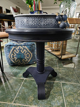 Load image into Gallery viewer, Restored Classic Accent Table - Navy Blue