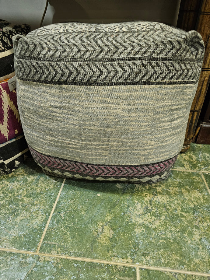 Square Cotton Poufs