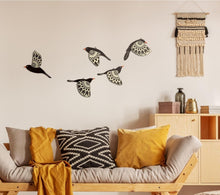 Load image into Gallery viewer, Rustic Folk Art Birds - Set of 5