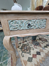 Load image into Gallery viewer, Vintage, Mango Wood 3-Drawer Console