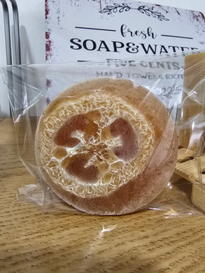 Fig Tea & Cucumber Loofah Body Bar