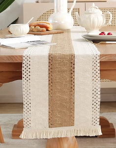 Macrame Table Runner