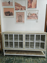 Load image into Gallery viewer, Indian Mango Wood Buffet/Cabinet