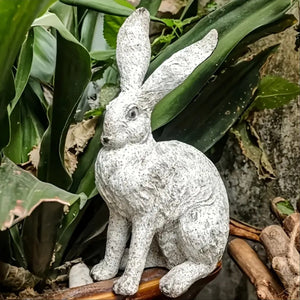 Vintage Rabbit Sculptures Set of 2