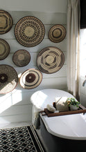 Load image into Gallery viewer, Kenyan Handwoven Tonga Wall Baskets - Natural