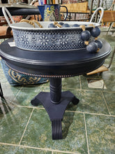 Load image into Gallery viewer, Restored Classic Accent Table - Navy Blue