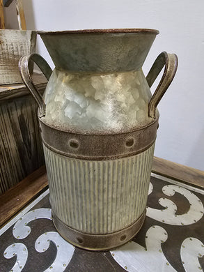 Vintage Metal Milk Can