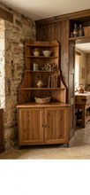 Load image into Gallery viewer, Solid Pine Corner Cabinet