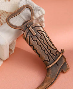 Brass Cowboy Boot Bottle Opener