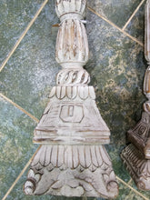 Load image into Gallery viewer, Distressed Wood Floor Candle Stands