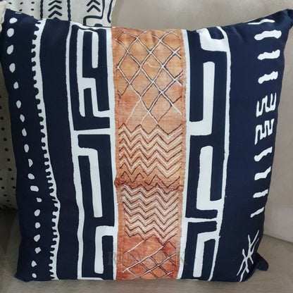 Safari Patterned Cushions Rhino