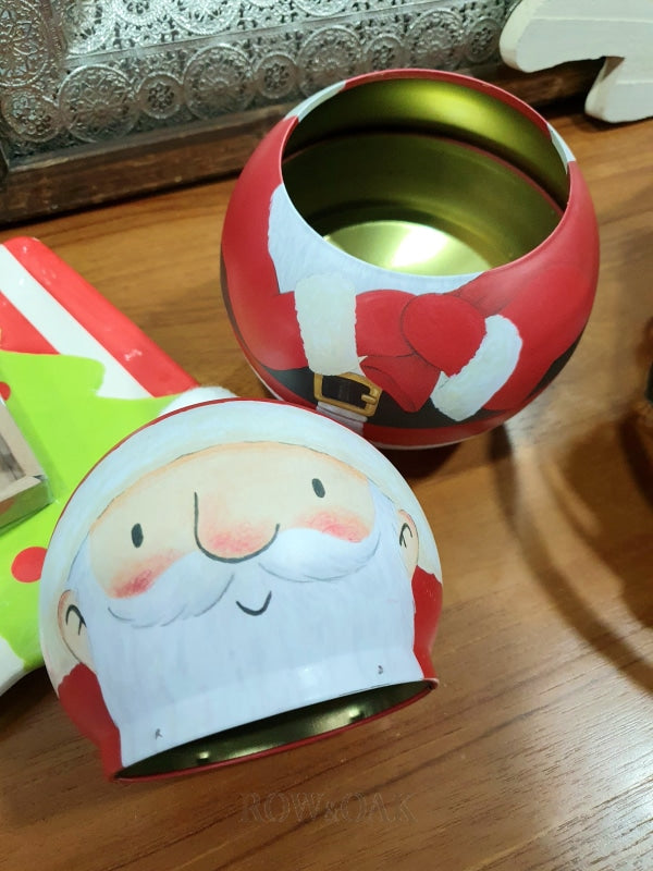 Santa Bobble Candy/Gift Container