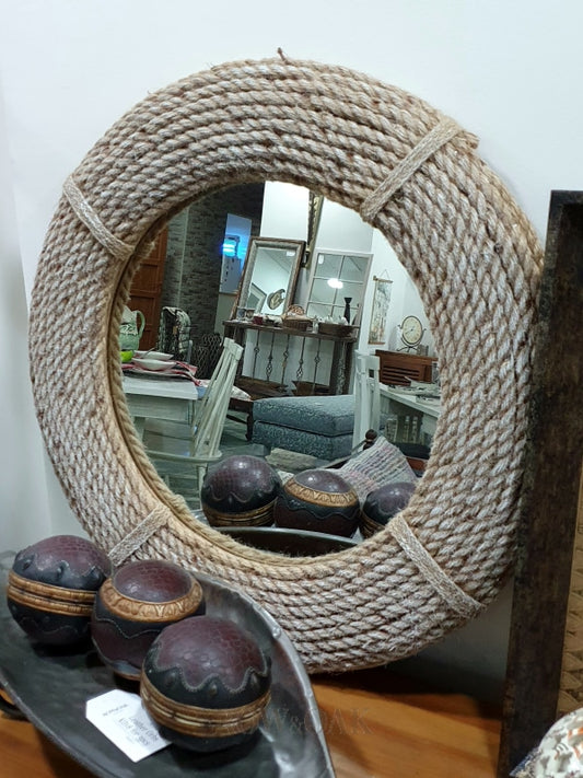 Sisal Rope Mirror