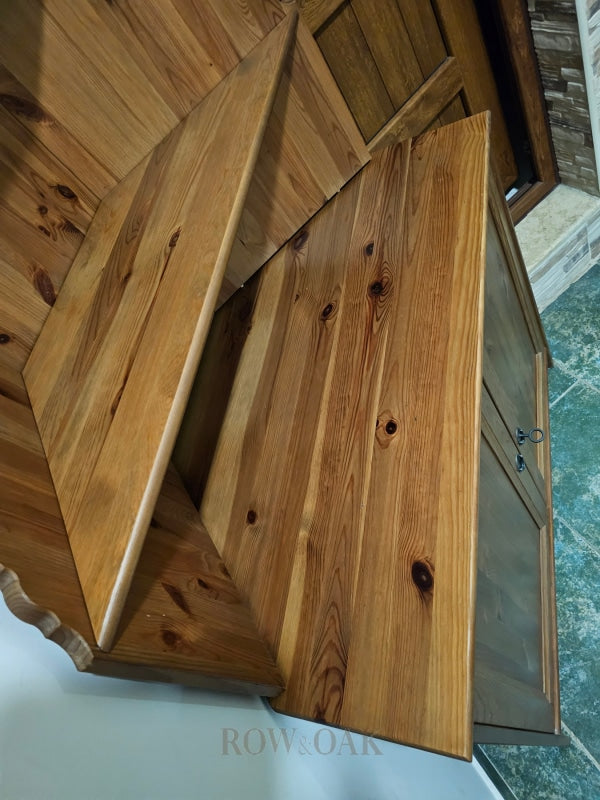 Solid Pine Corner Cabinet