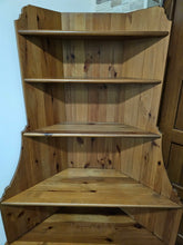 Load image into Gallery viewer, Solid Pine Corner Cabinet