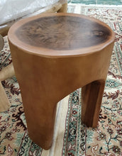 Load image into Gallery viewer, Suar Wood Stool With Three Legs