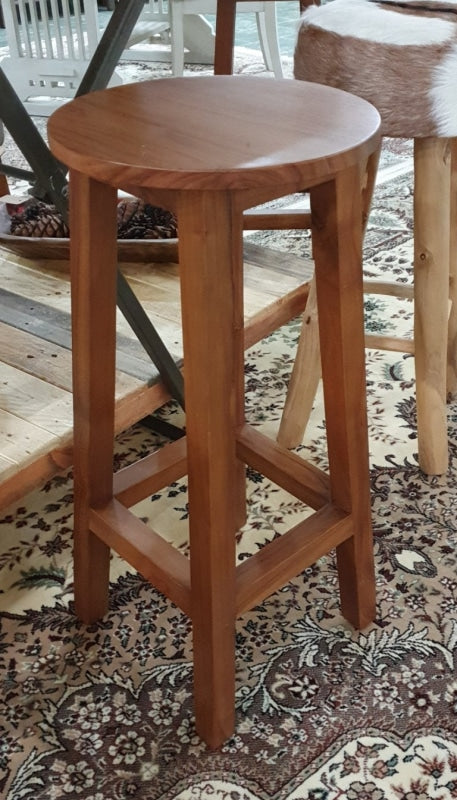 Teak Bar Stool - Mc Modern