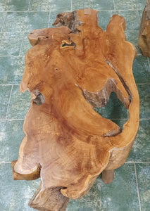 Teak Slab Coffee Table