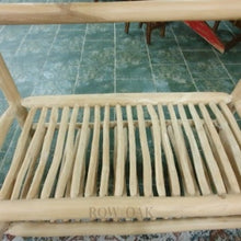 Load image into Gallery viewer, Natural Teak Wood Bench 1