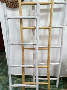 Teak Wood Display Ladder - Short