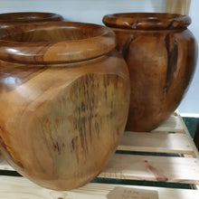 Load image into Gallery viewer, Teak Wood Vase - Large