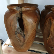 Load image into Gallery viewer, Teak Wood Vase - Medium