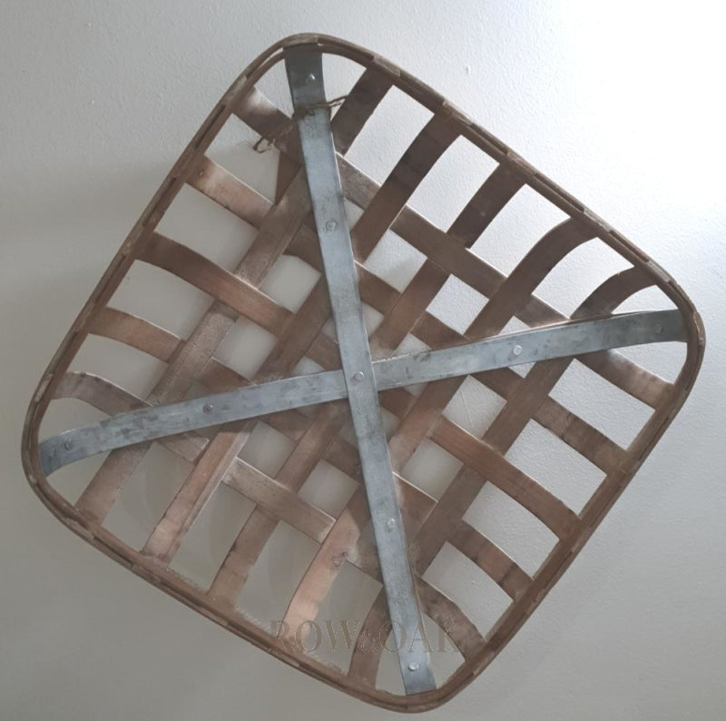 Tobacco Basket With Metal Reinforcement