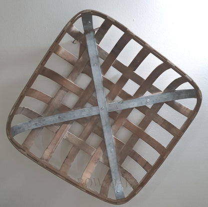 Tobacco Basket With Metal Reinforcement