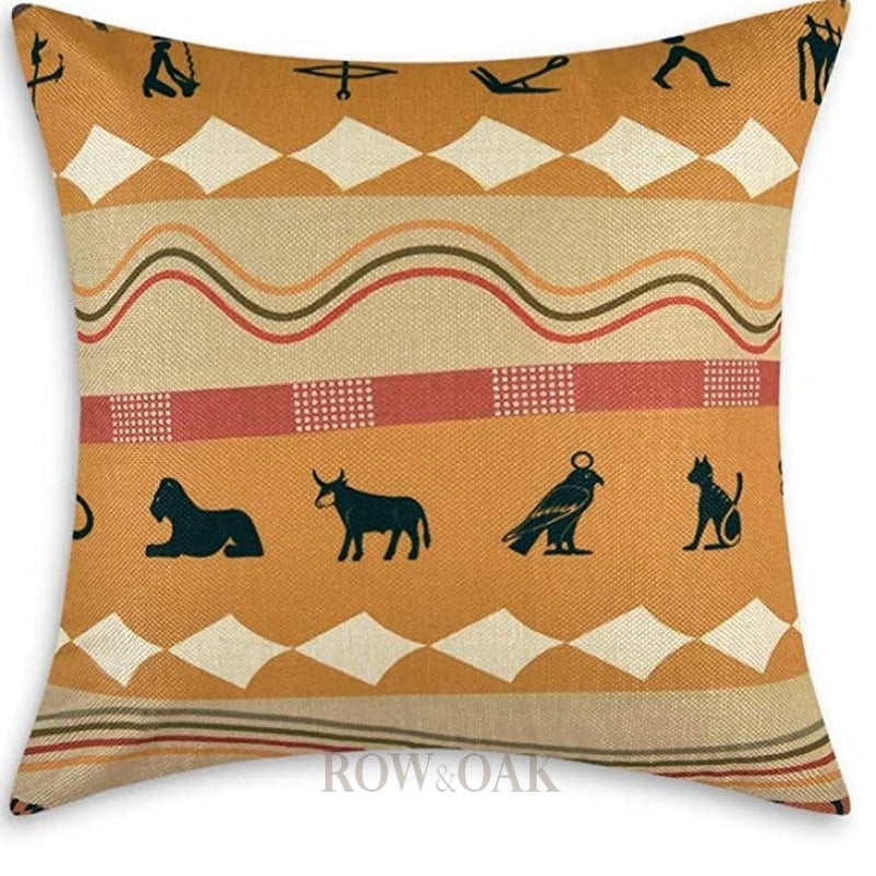 Tribal Heiroglyphics Cushions 11