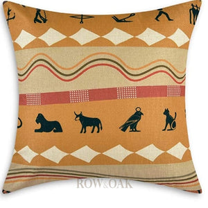 Tribal Heiroglyphics Cushions 11