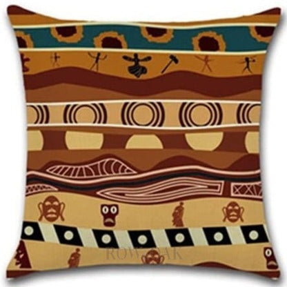 Tribal Heiroglyphics Cushions 2