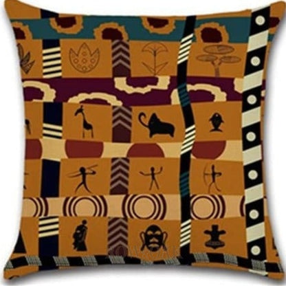 Tribal Heiroglyphics Cushions 3