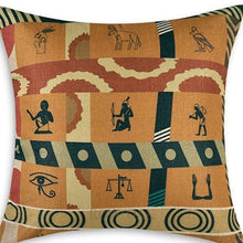 Load image into Gallery viewer, Tribal Heiroglyphics Cushions 31