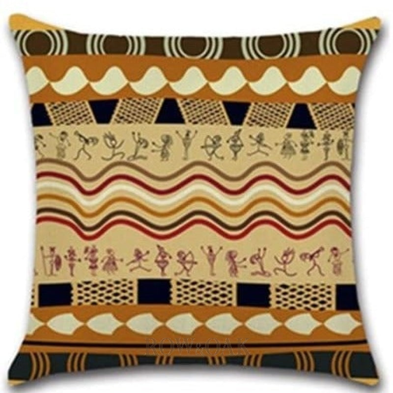 Tribal Heiroglyphics Cushions 4