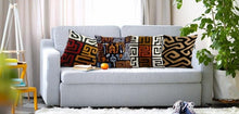 Load image into Gallery viewer, Tribal Kuba Inspired Cushions