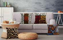 Load image into Gallery viewer, Tribal Kuba Inspired Cushions