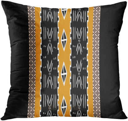 Tribal Kuba Inspired Cushions Diamond