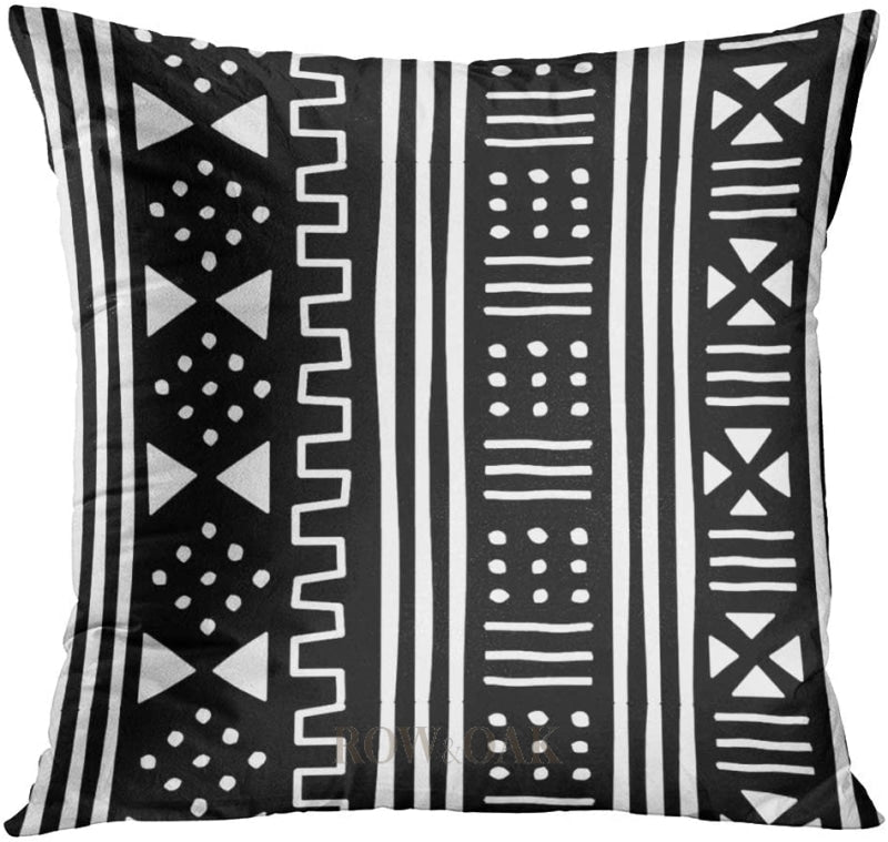 Tribal Kuba Inspired Cushions Triangles