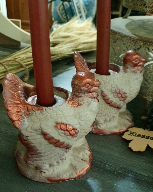 Turkey Taper Candleholders