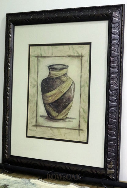 Urn Wrapped In Fabric Artwork