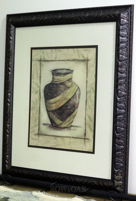 Urn Wrapped In Fabric Artwork