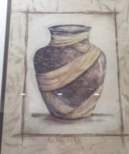 Urn Wrapped In Fabric Artwork